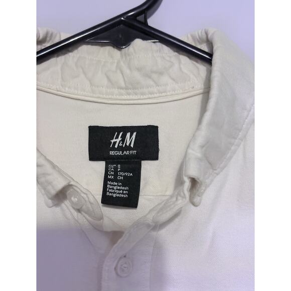 H&M Men’s Button-Down Shirt S– Pre-Owned, Very Good Condition - Picture 4 of 5
